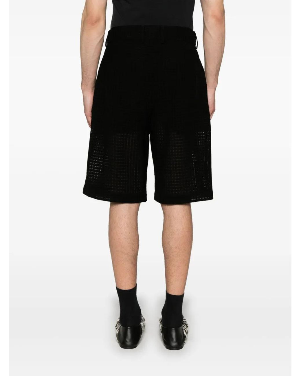 Séfr Black Marlo Shorts for men