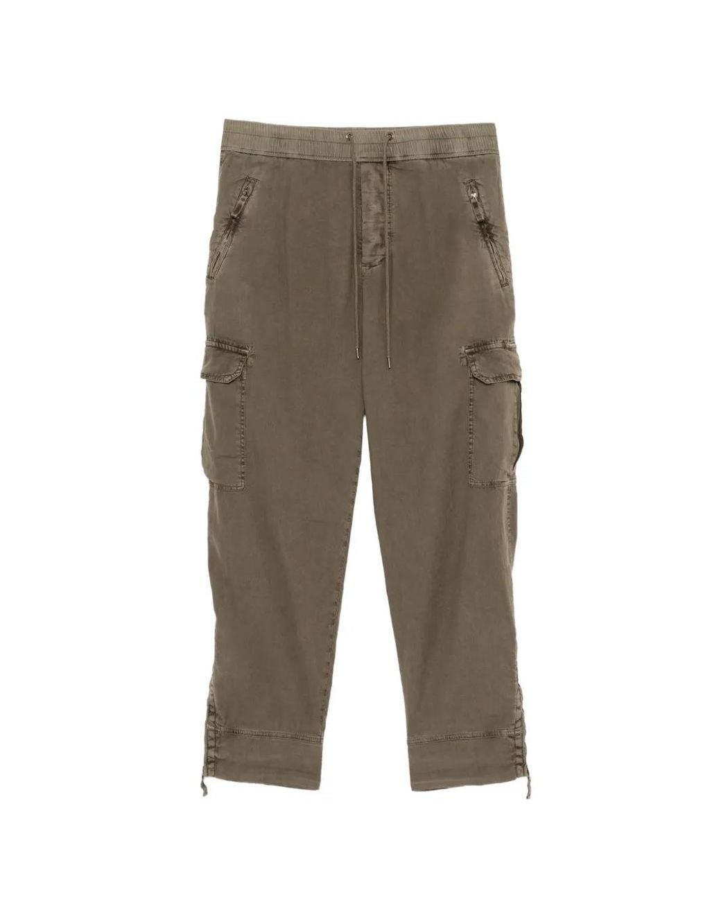 James Perse Green Parachute Cargo Pants for men