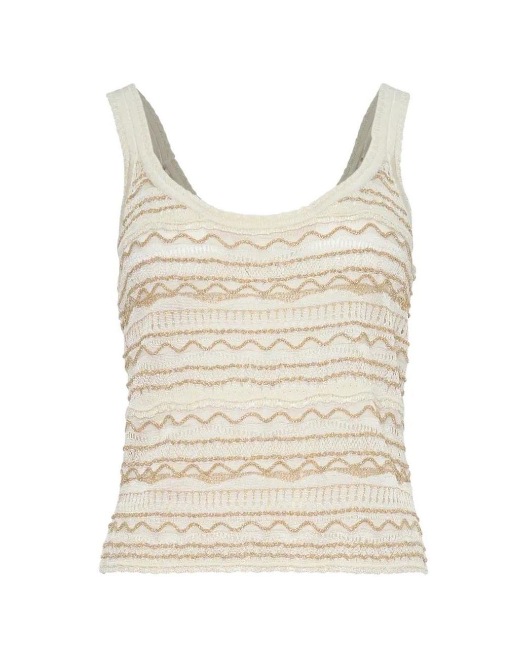 Ulla Johnson Natural Clotilde Tank Top