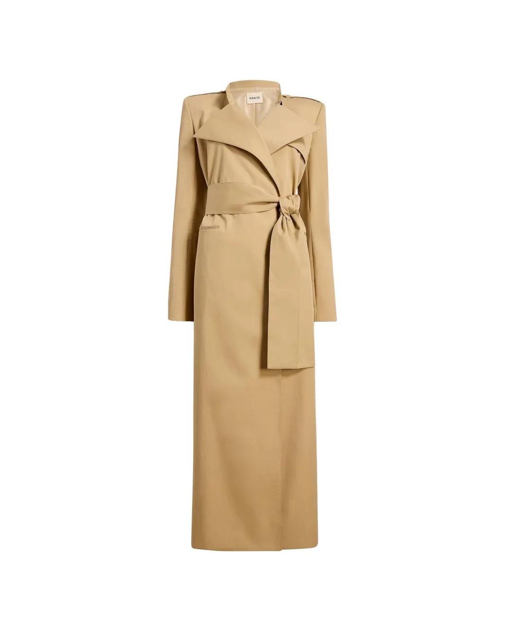 Khaite Maxwell Trenchcoat in het Natural