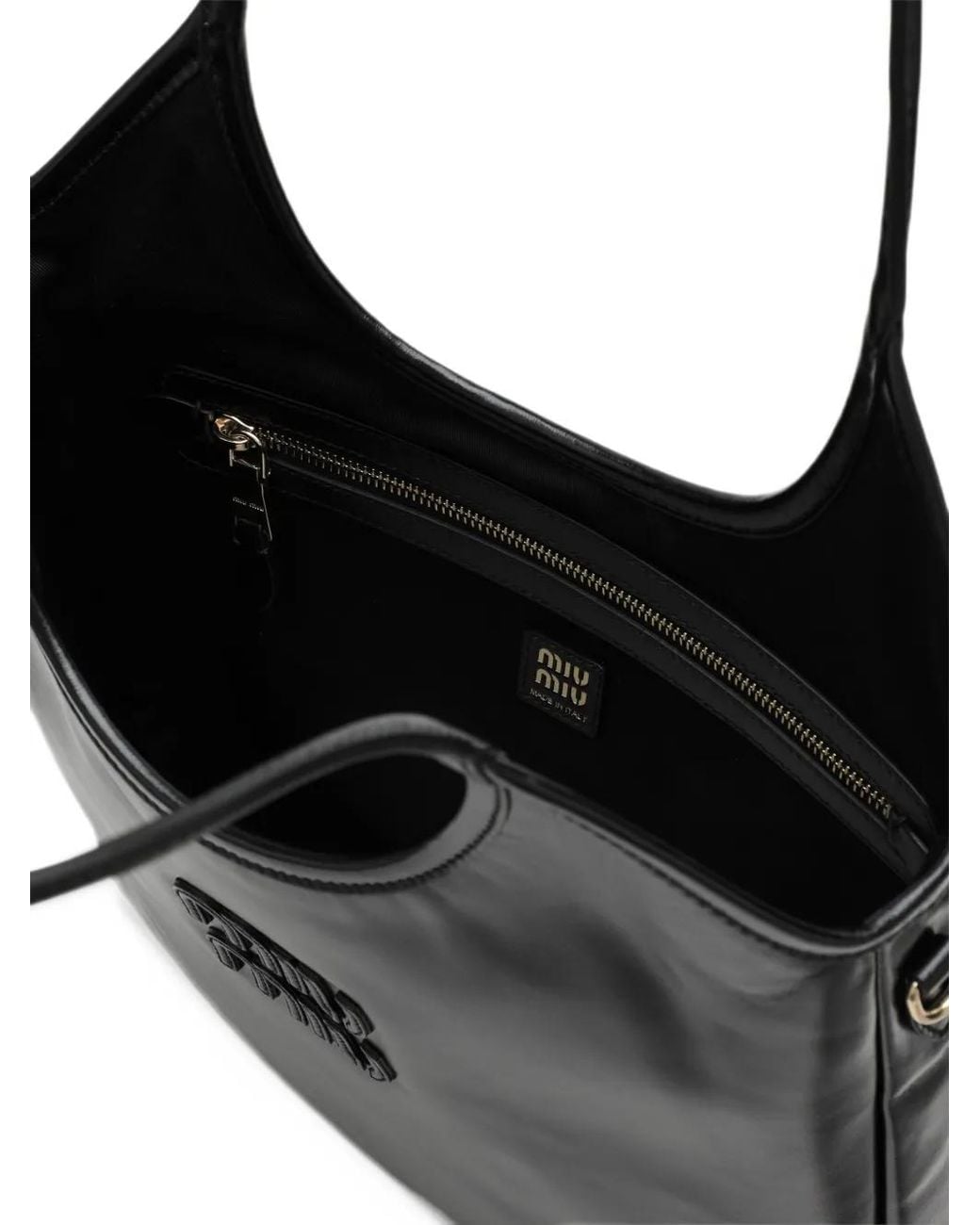Miu Miu Black Ivy Shoulder Bag