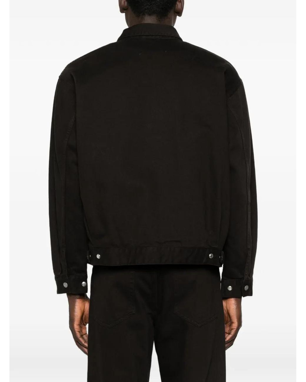 NN07 Black Veste Petrus À Fermeture Zippée for men