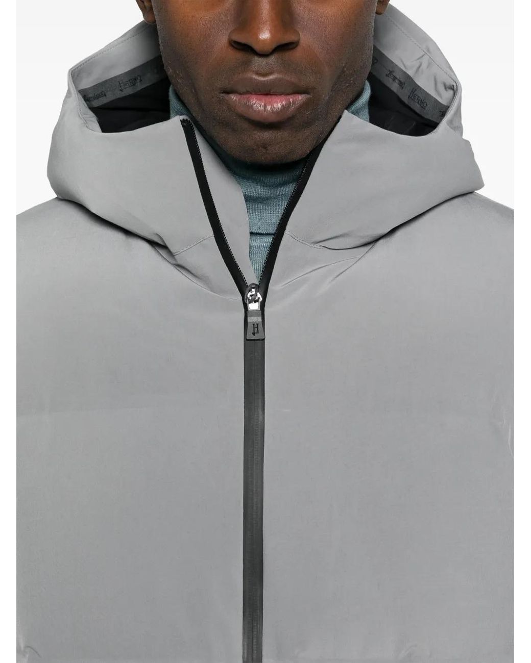 Herno Gefütterter Mantel in Gray für Herren