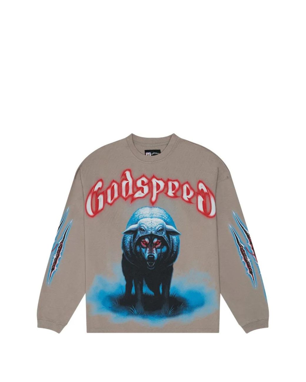 Godspeed Gray Long-Sleeve Sweater for men