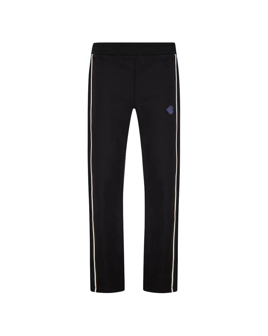 flâneur Black Blossom Track Pants for men