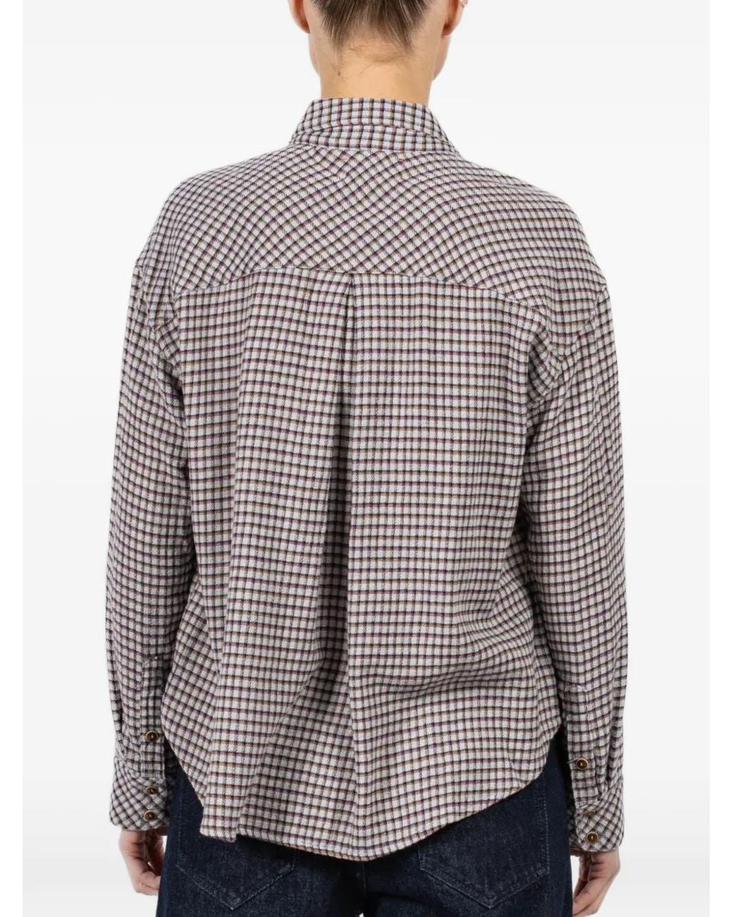 Xirena Gray Jordy Checked Pocket Shirt
