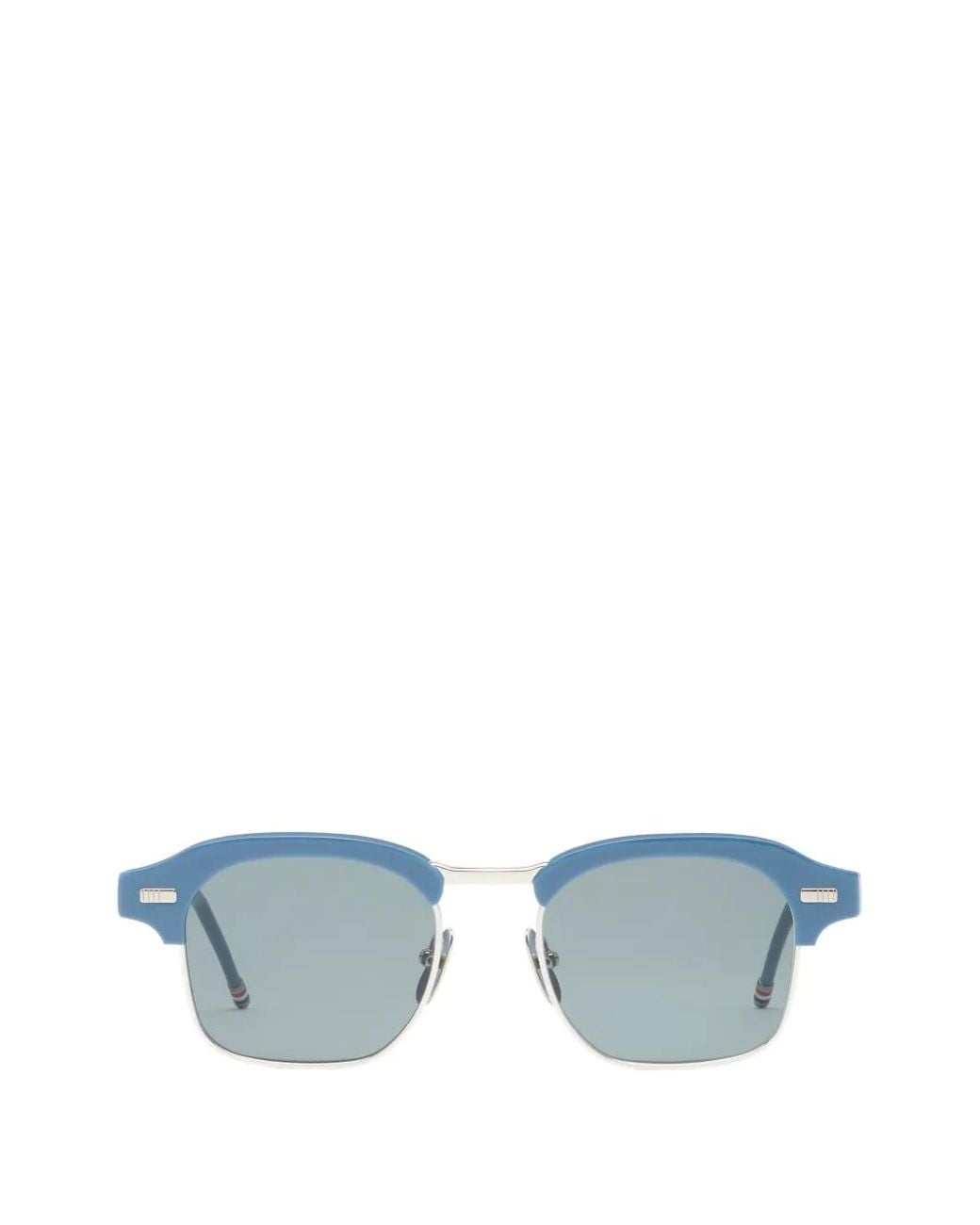 Thom Browne Blue Browline Sunglasses
