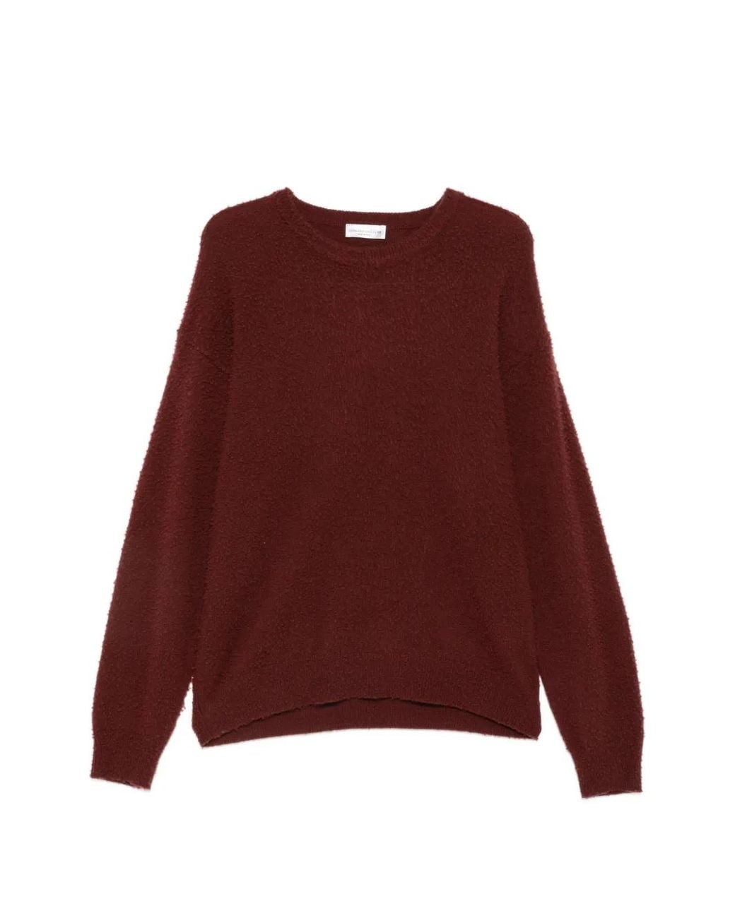 Roberto Collina Red Pull À Col Rond for men