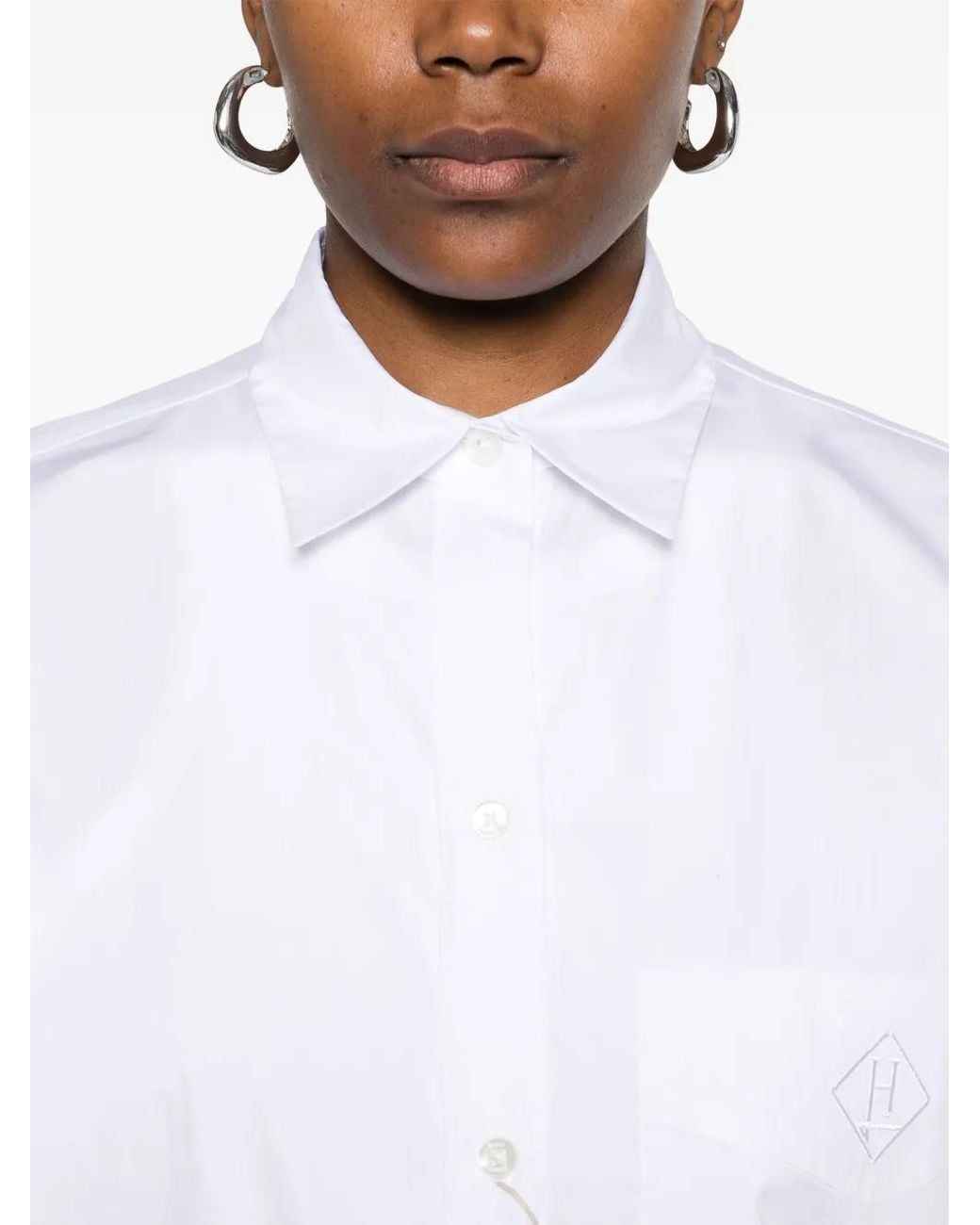 Herno White Cotton Shirt