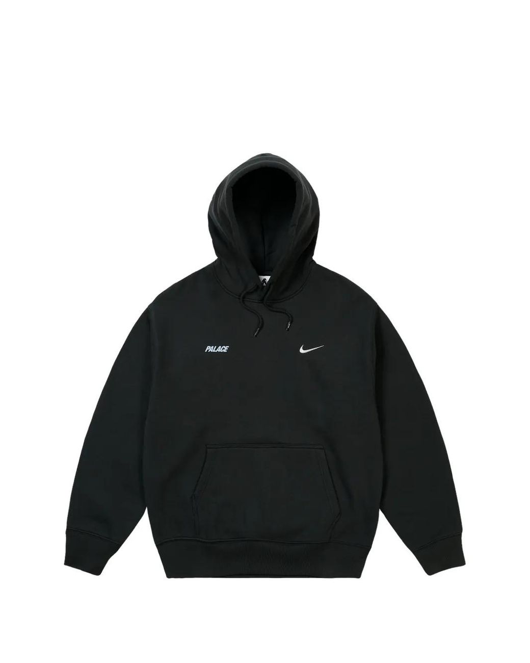 Palace Black X Nike Pouch-Pocket Hoodie for men