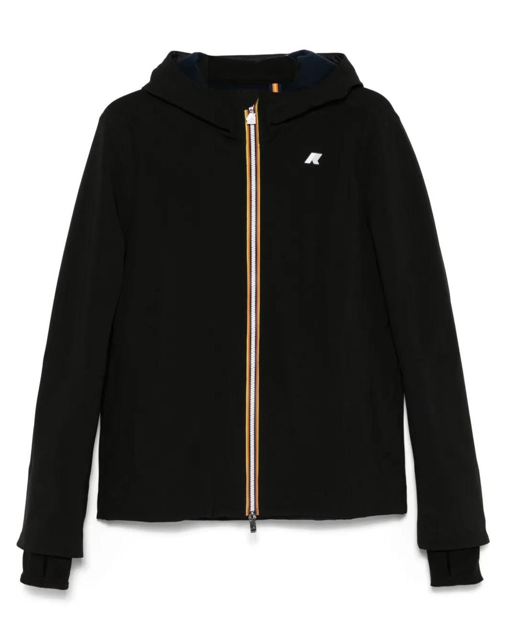 K-Way Black Jacko Bonded Jacket for men