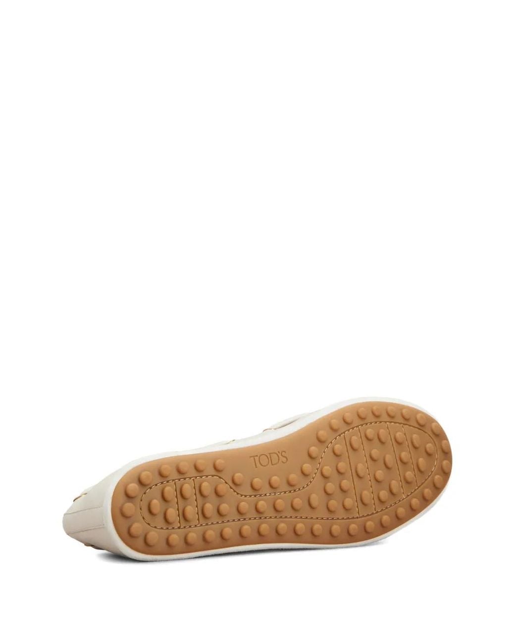 Tod's Natural Lambskin Goat Shoes