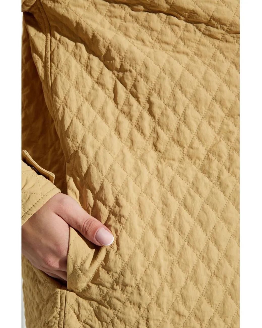 Burberry Natural Reversible Quilted Jacket