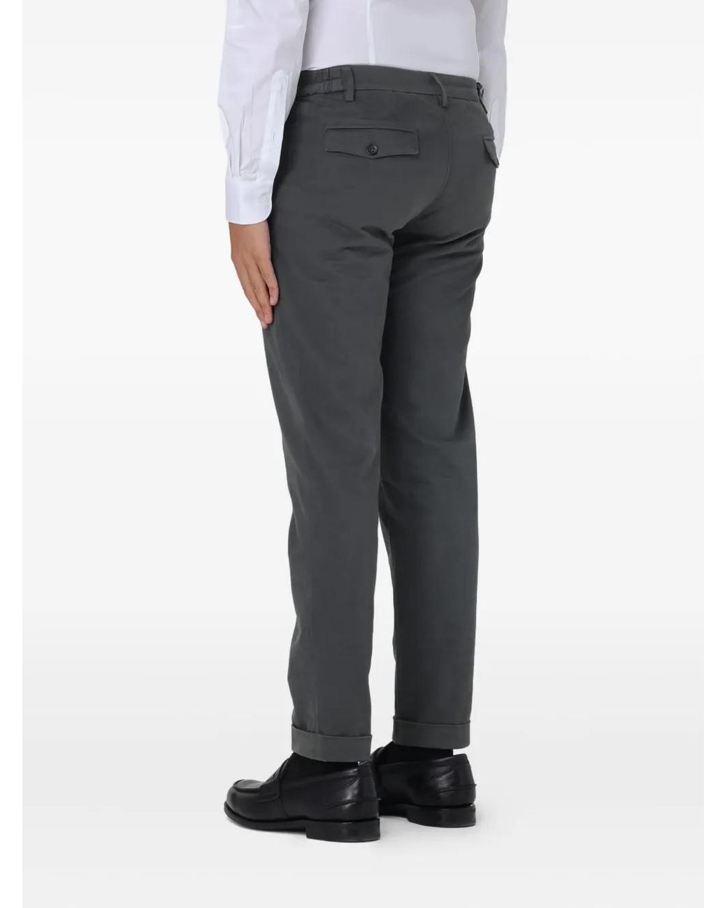 Fay Gray Pleated Trousers for men