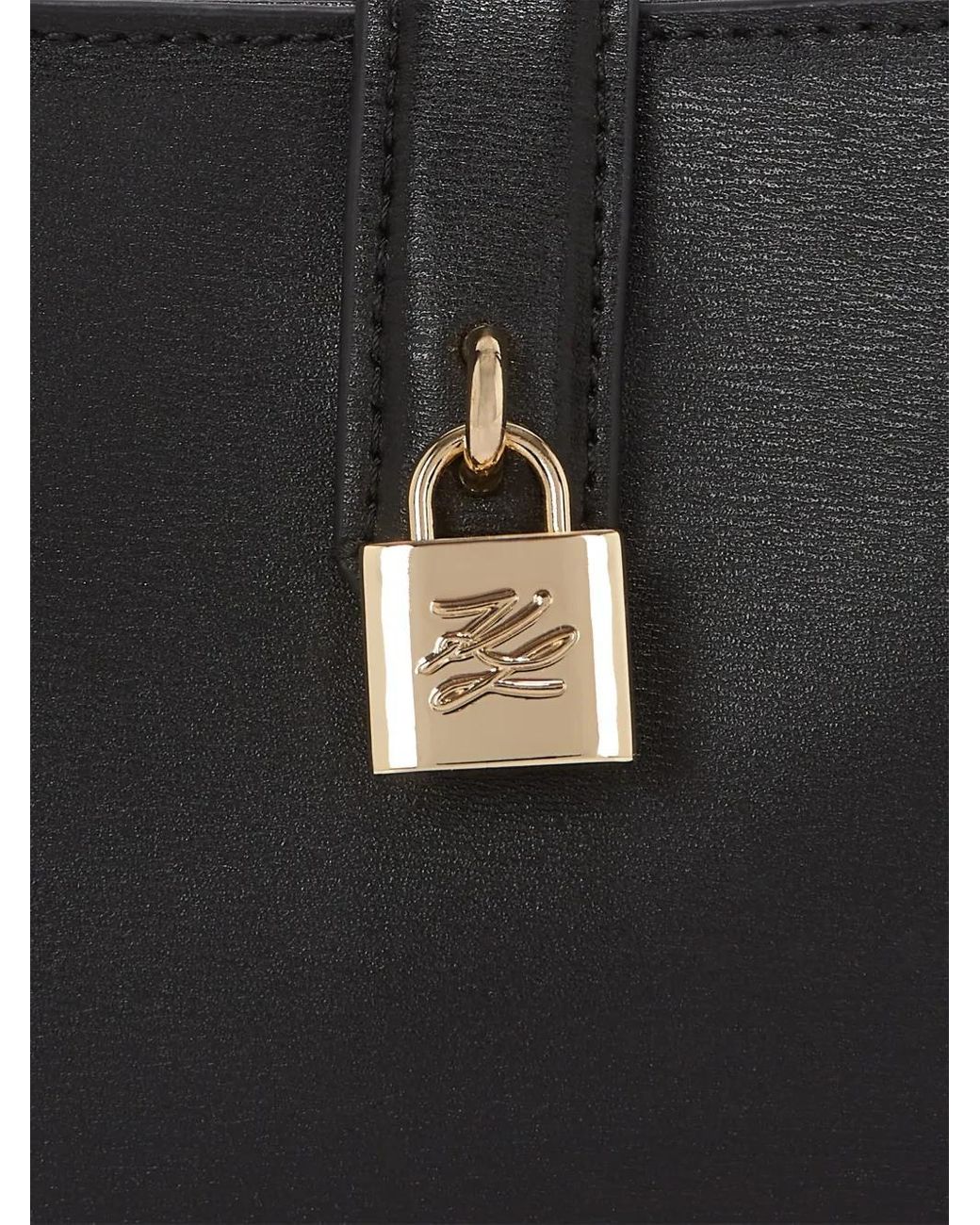 Karl Lagerfeld Black K/Autograph Shoulder Bag