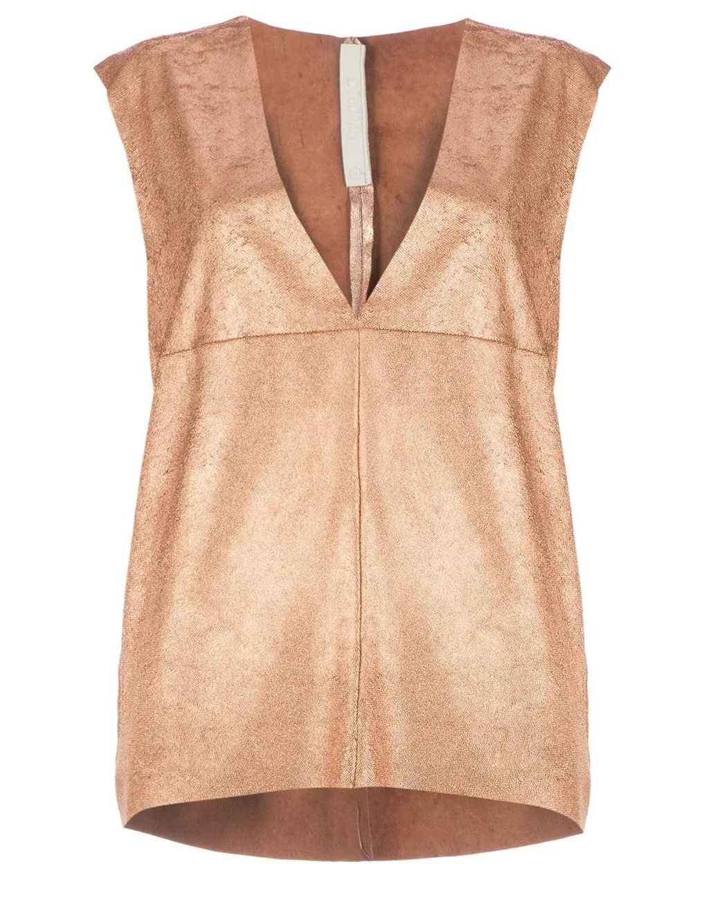 DROMe Sleeveless Top in het Natural