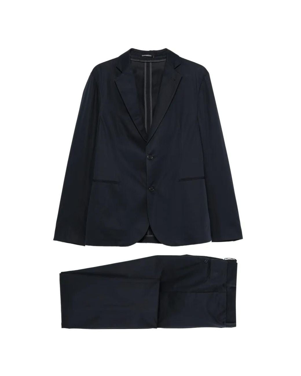 Emporio Armani Blue Single-Breasted Suit for men
