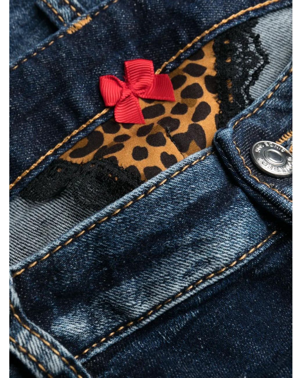 DSquared² Flared Jeans in het Blue