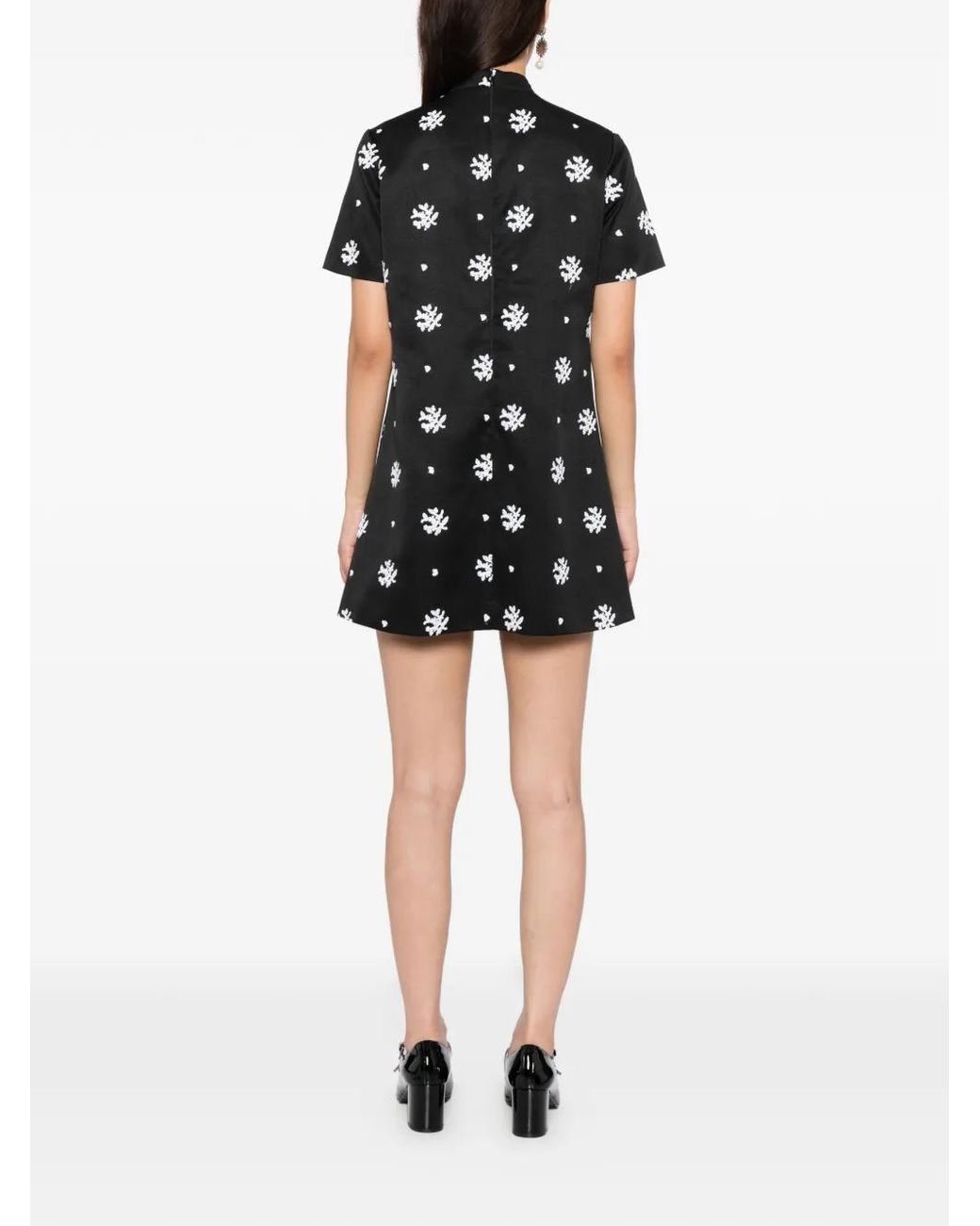 Macgraw Black Virtue Mini Dress