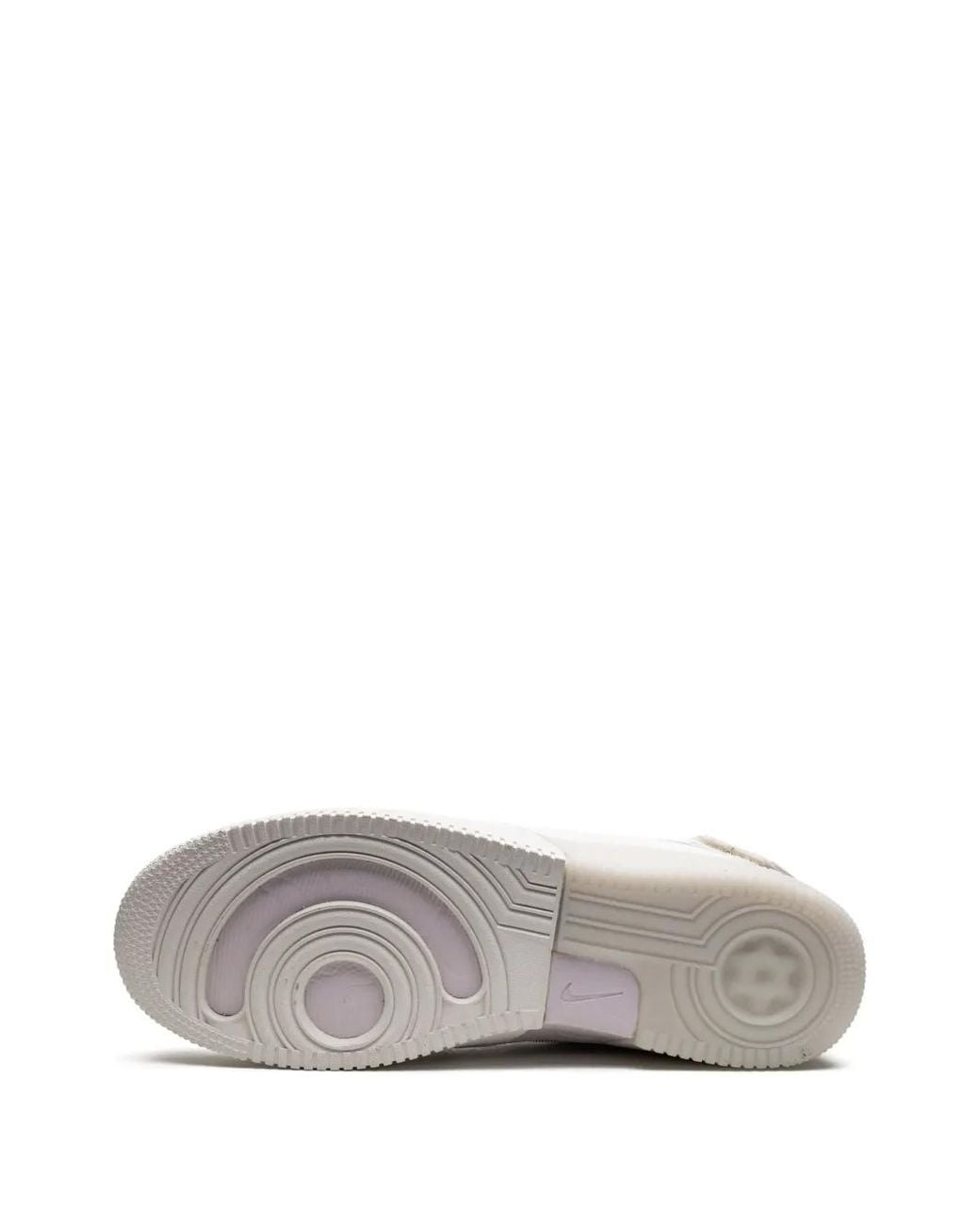 Nike White Air Force 1 Mid React Sneakers for men