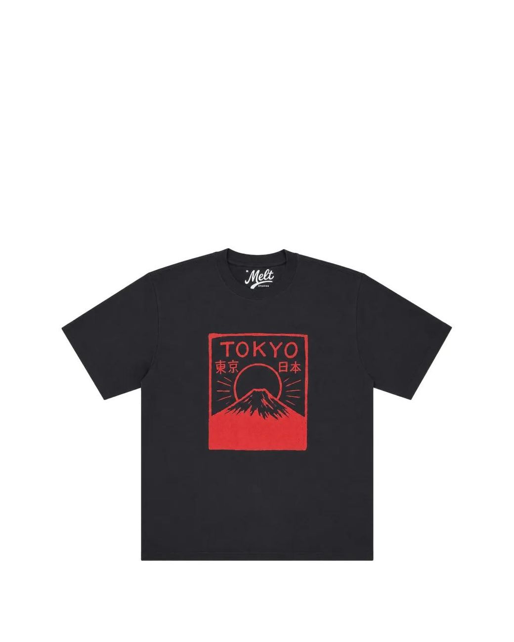Melt Blue T-Shirt À Imprimé Graphique Tokyo for men