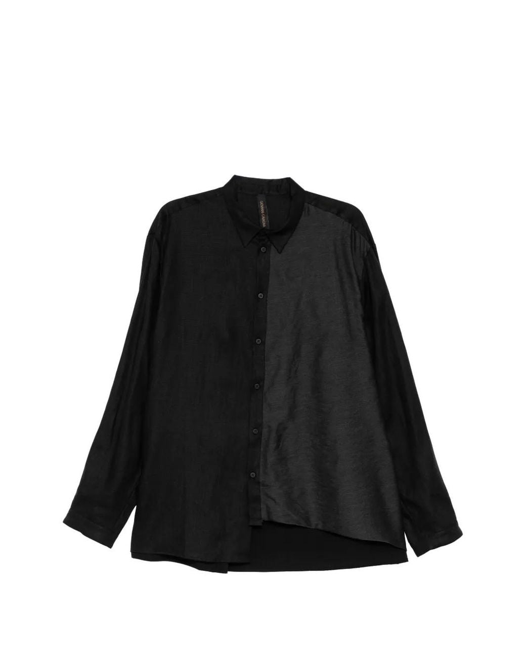 Giovanni Cavagna Black Button-Down Shirt for men