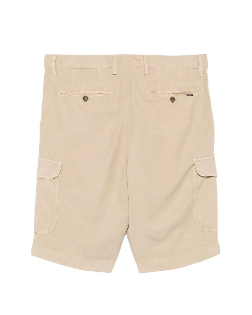 Hackett Natural Cargo-Pocket Cargo Shorts for men