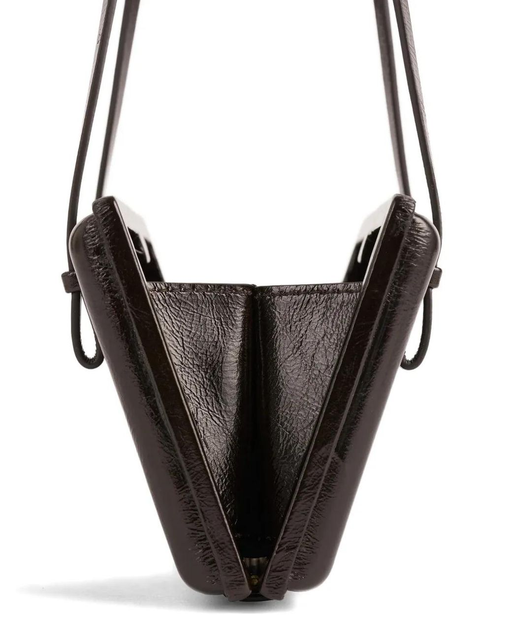 Totême  White Cocktail Naplack Shoulder Bag