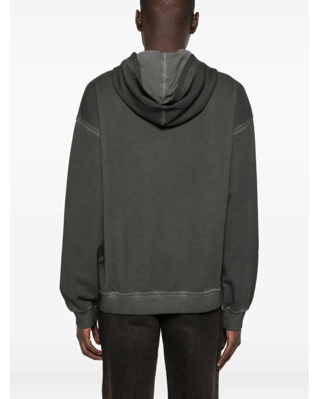 DIESEL Gray Hoodies for men