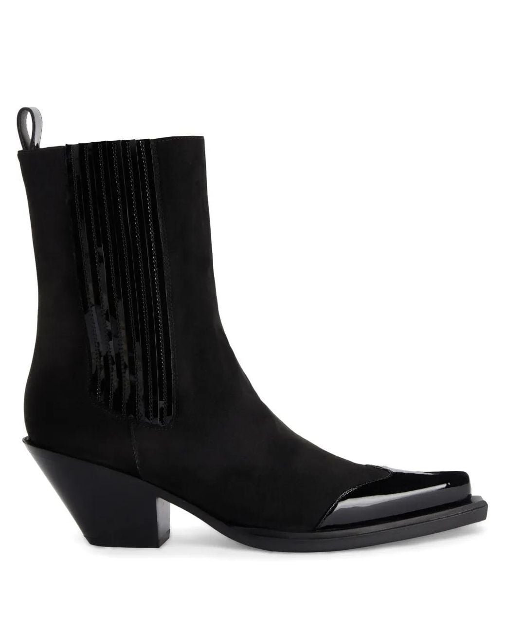 Bottines En Daim Alexandre Vauthier en coloris Black