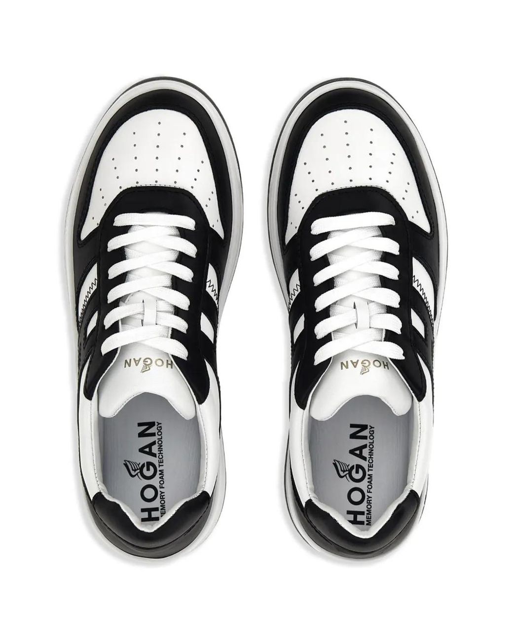 Hogan H630 Sneakers Mit Perforierung in Black für Herren