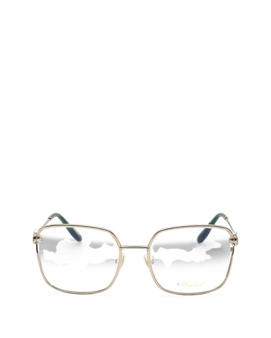 Chopard Natural Square-Frame Glasses