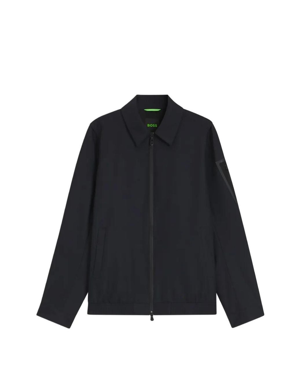 Boss Black Water-Repellent Jacket for men