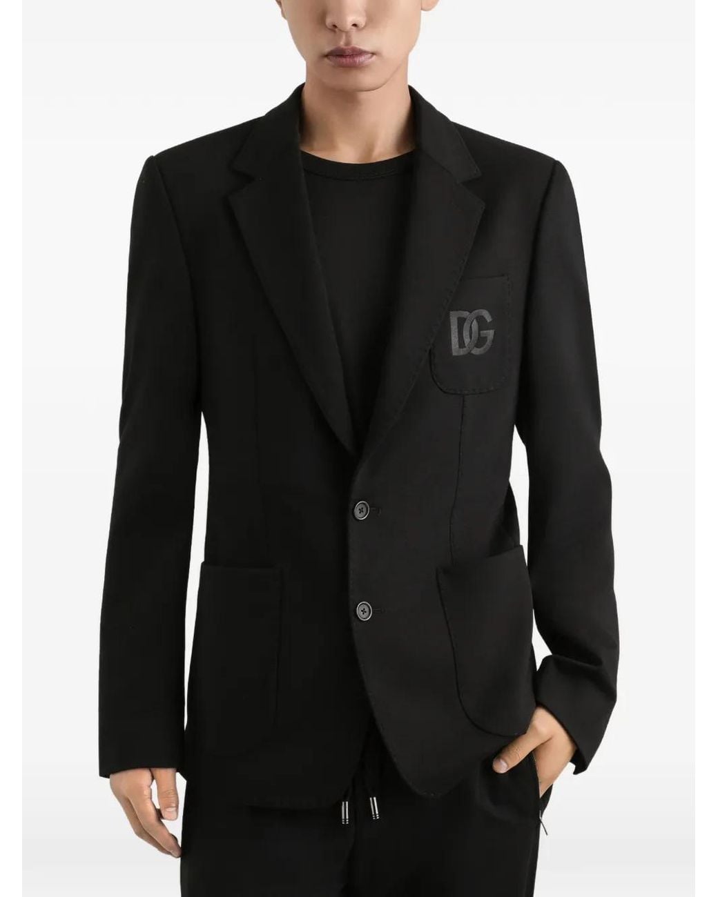 Dolce & Gabbana Black Spring/Summer 2025 Jacket for men