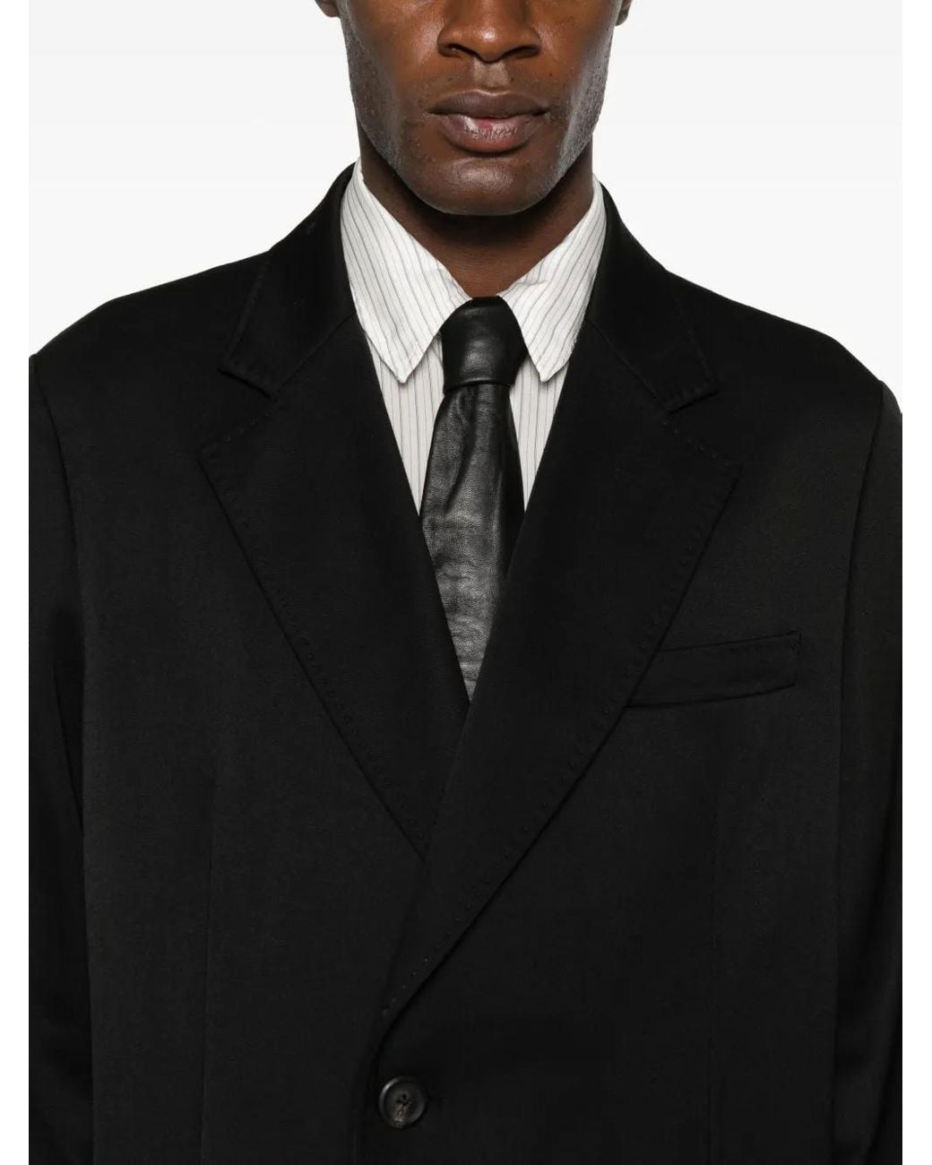 Abrigo Con Botones Our Legacy de hombre de color Black