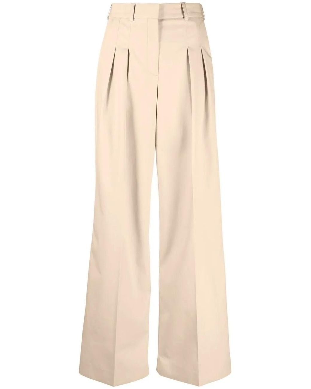Calvin Klein Natural Pants With Logo