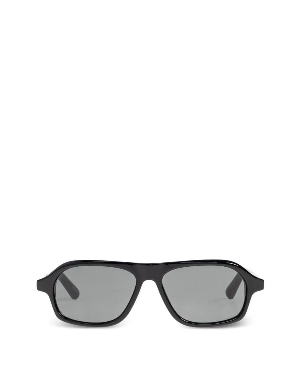 Jacquemus Gray Square-Frame Sunglasses