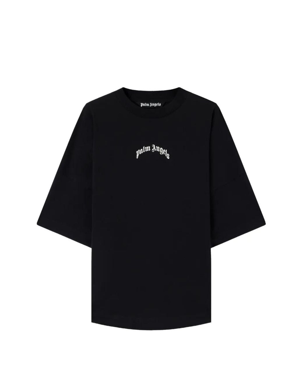 Palm Angels Black T-Shirts & Vests for men