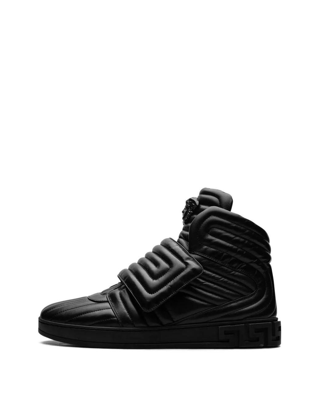 Versace Gesteppte Medusa Sneakers in Black für Herren