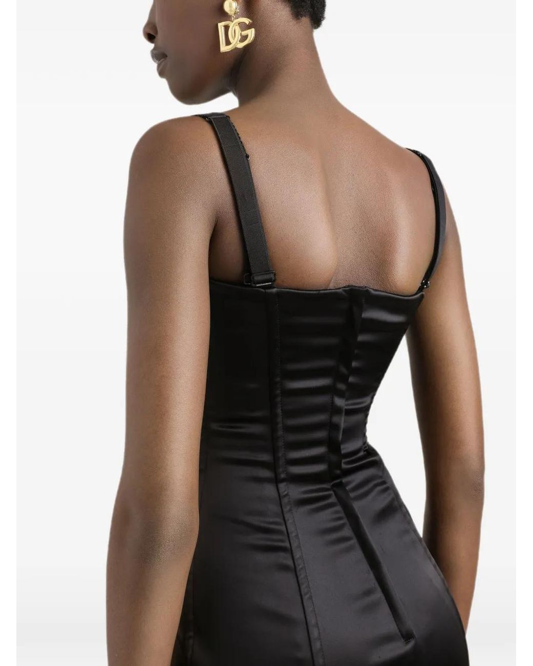 Dolce & Gabbana Black Midi Dresses