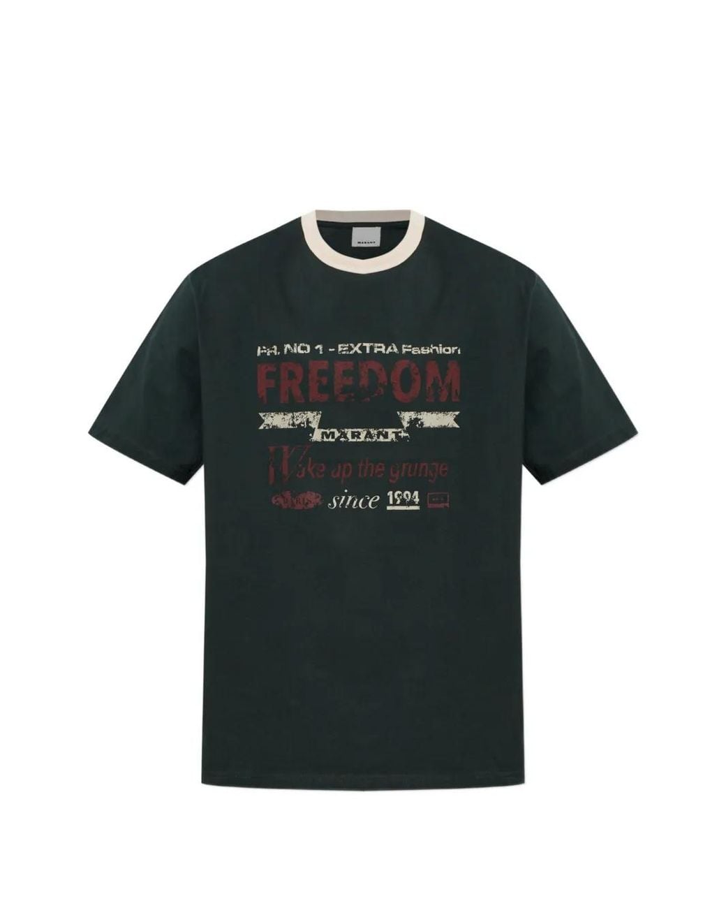 Isabel Marant Black Hiroe T-Shirt for men