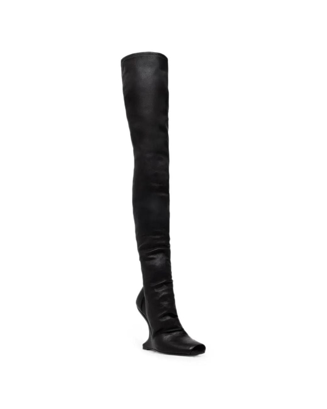 Rick Owens Black Cantilever 11 Boots