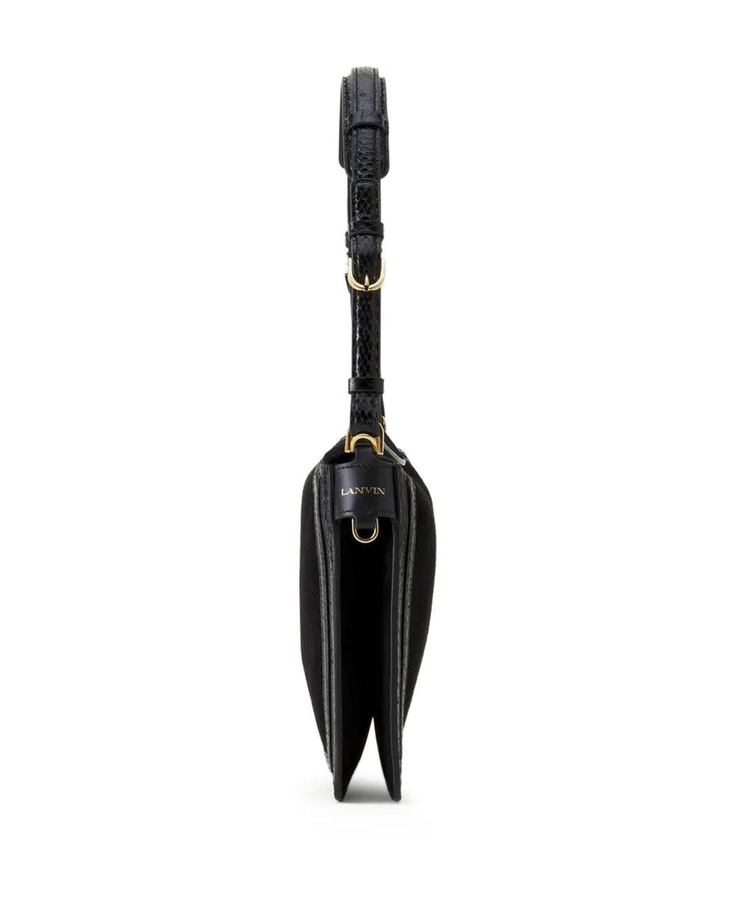 Lanvin Black Compagnon 20 Bag