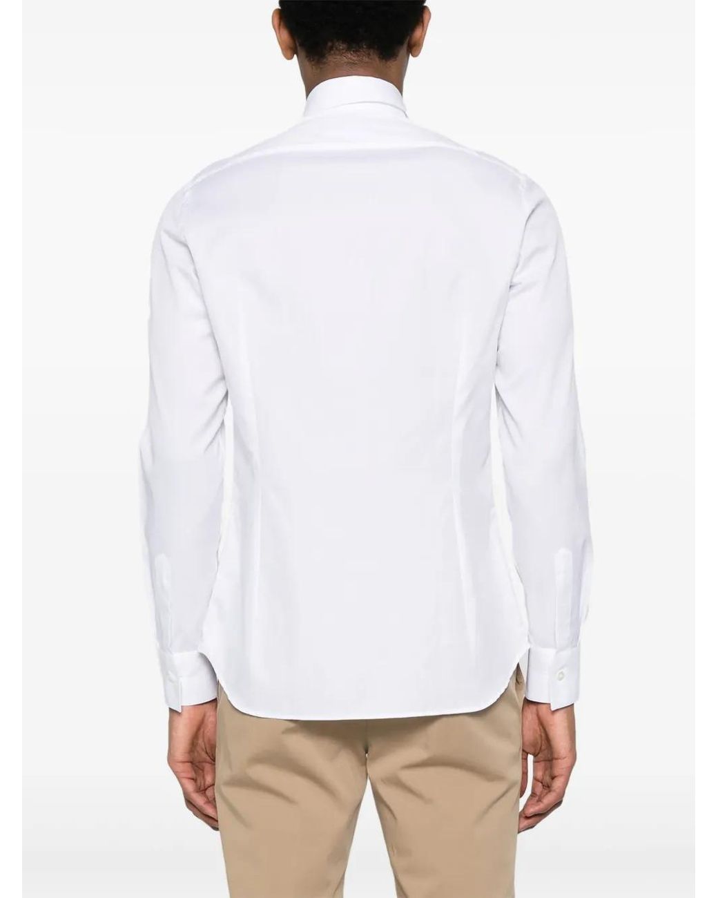 Camicia di D4.0 in White da Uomo