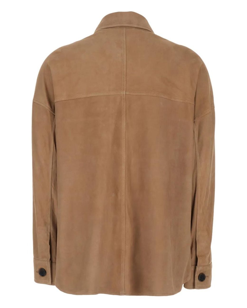 Arma Brown Button Patch Pocket Jacket
