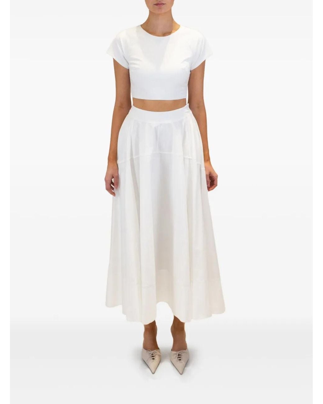 Azeeza White Aura Top