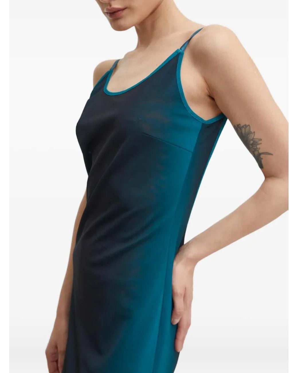 Won Hundred Blue Sleeveless Maxi Dress