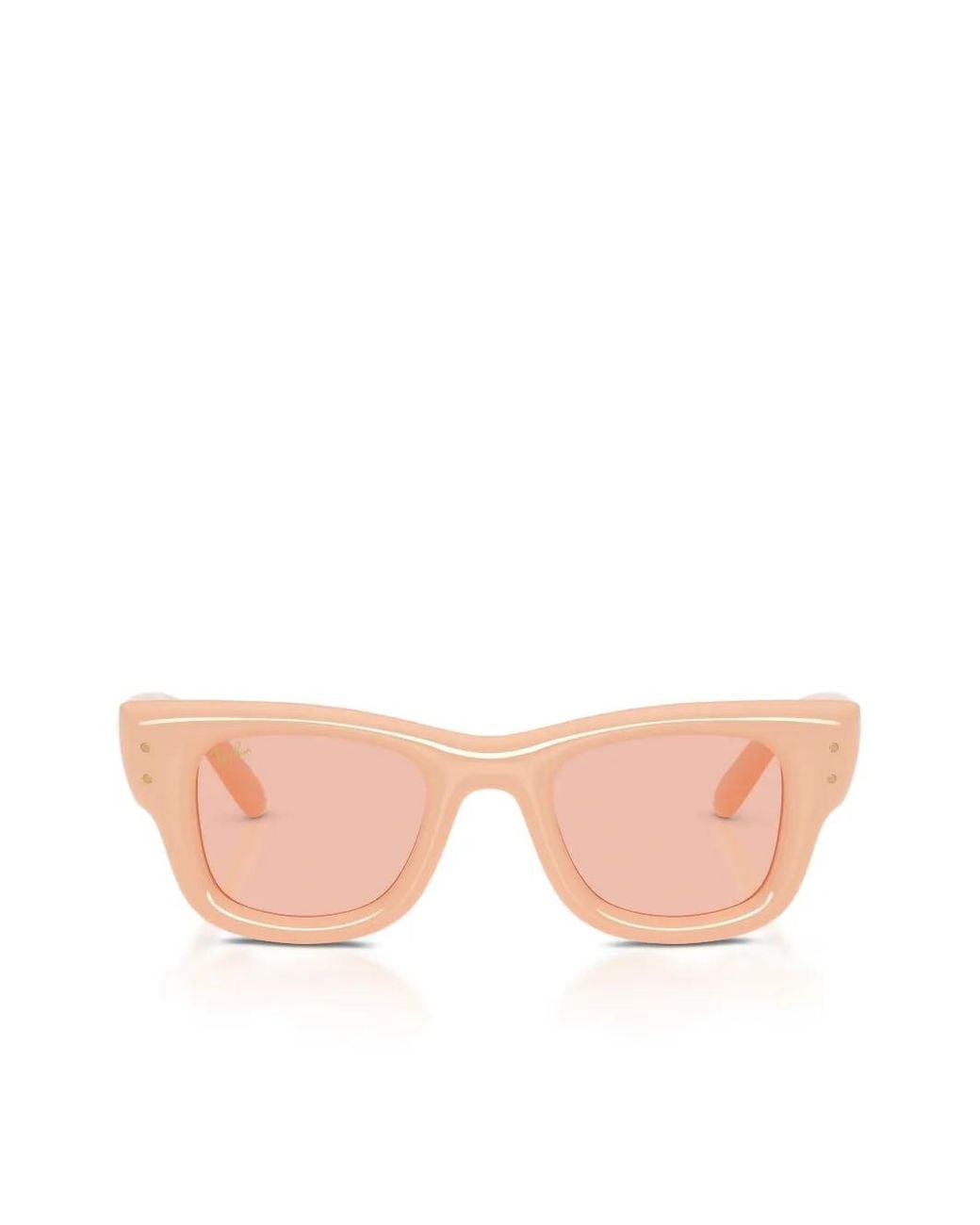 Ray-Ban Pink X A$Ap Rocky Wayfarer Puffer Sunglasses