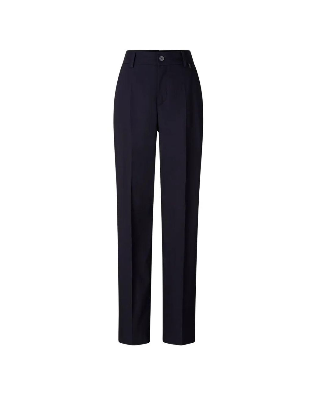 Bogner Blue Abbie Pressed-Crease Trousers
