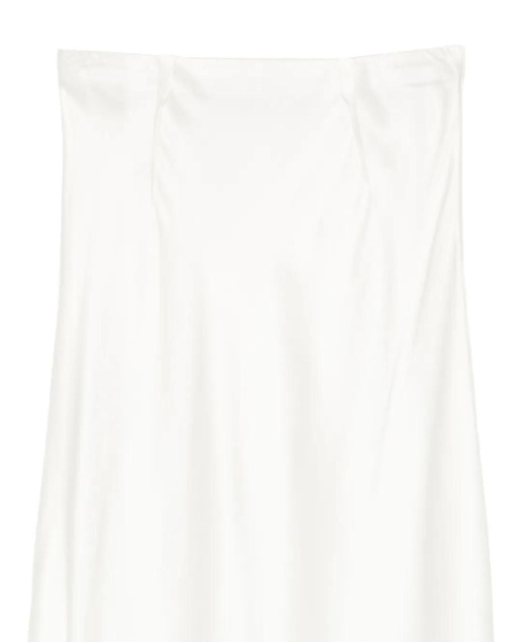 frenken White Base Flowy Skirt